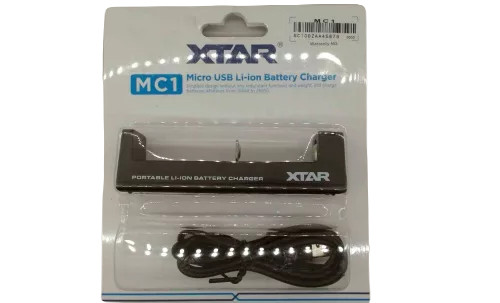 XTAR MC1 Micro usb li-ion akku töltő (egy darab készleten) 