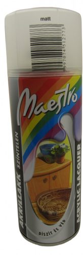 Maestro akrillakk festék színtelen matt 400ml