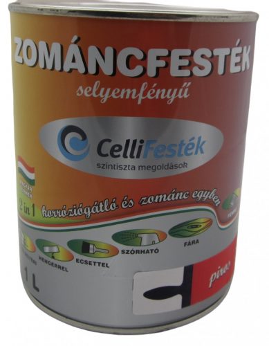 Celli zománcfesték piros 0,75L