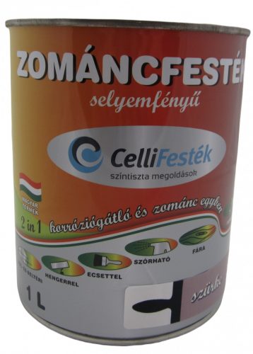 Celli zománcfesték szürke