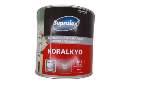 Koralkyd alapozó vörös 2,5l